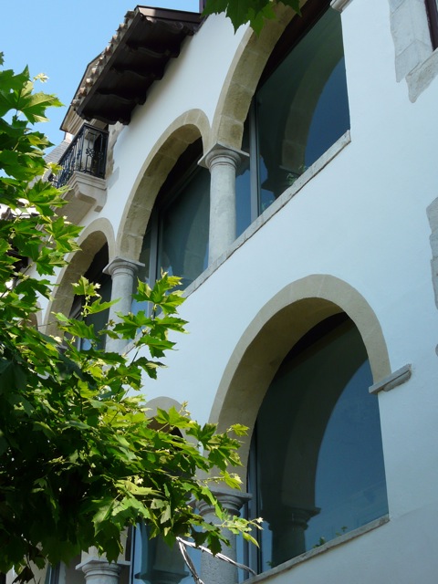 Facade sud et galeries depuis 2008